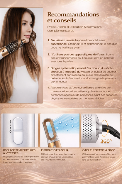 Majestyk AirStyler™ 5-en-1