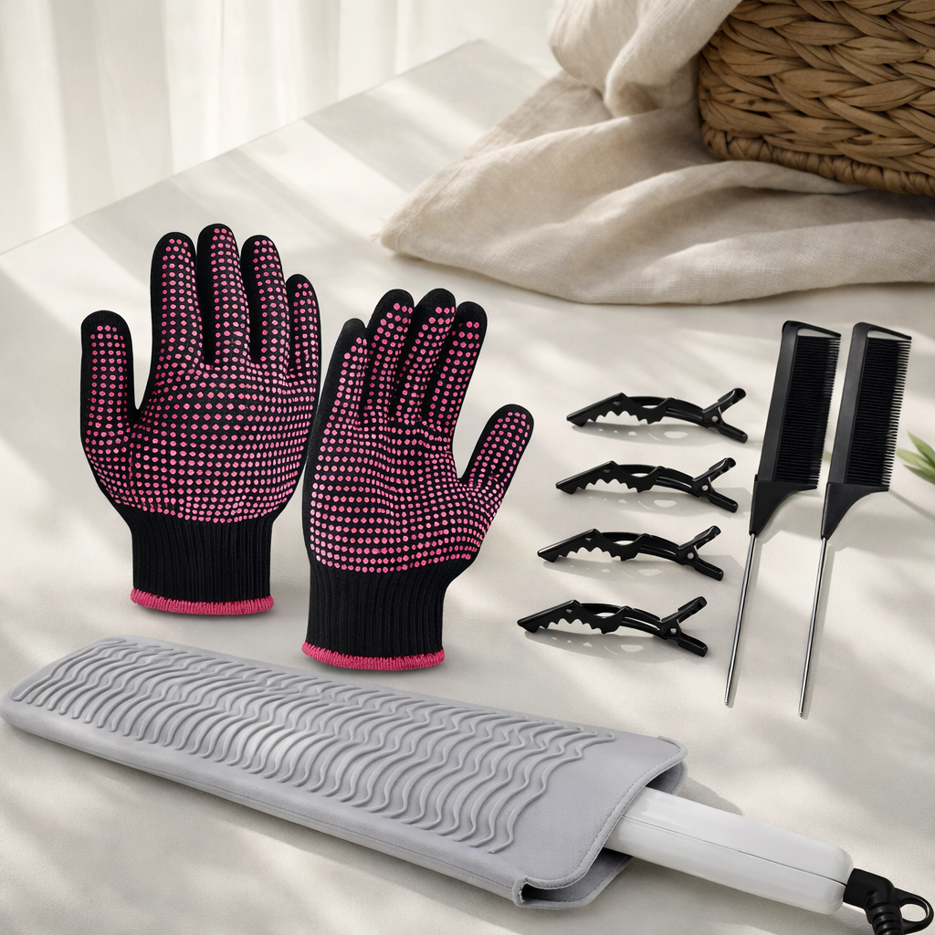 Kit Complet de Lissage Sécurisé – Accessoires Professionnels