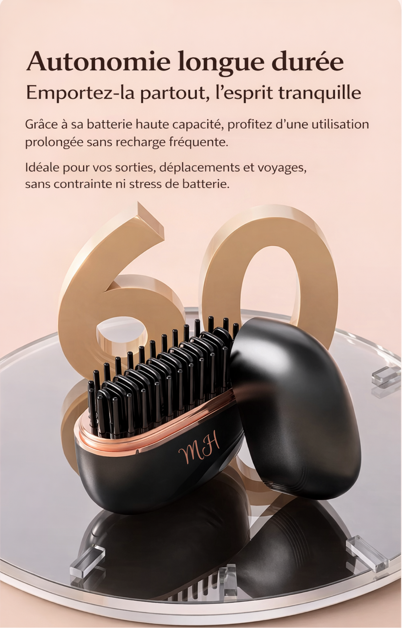 Mini Fer à Lisser Portable Rechargeable – Nouvelle Génération 2026